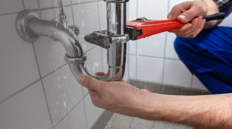 Slab Leak Detection in Karlsruhe, ND